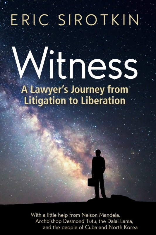 Witness: A Lawyer's Journey from Litigation to Liberation: With a Little Help from Nelson Mandela, Archbishop Desmond Tutu, the Dalai Lama, and the people of Cuba and North Korea